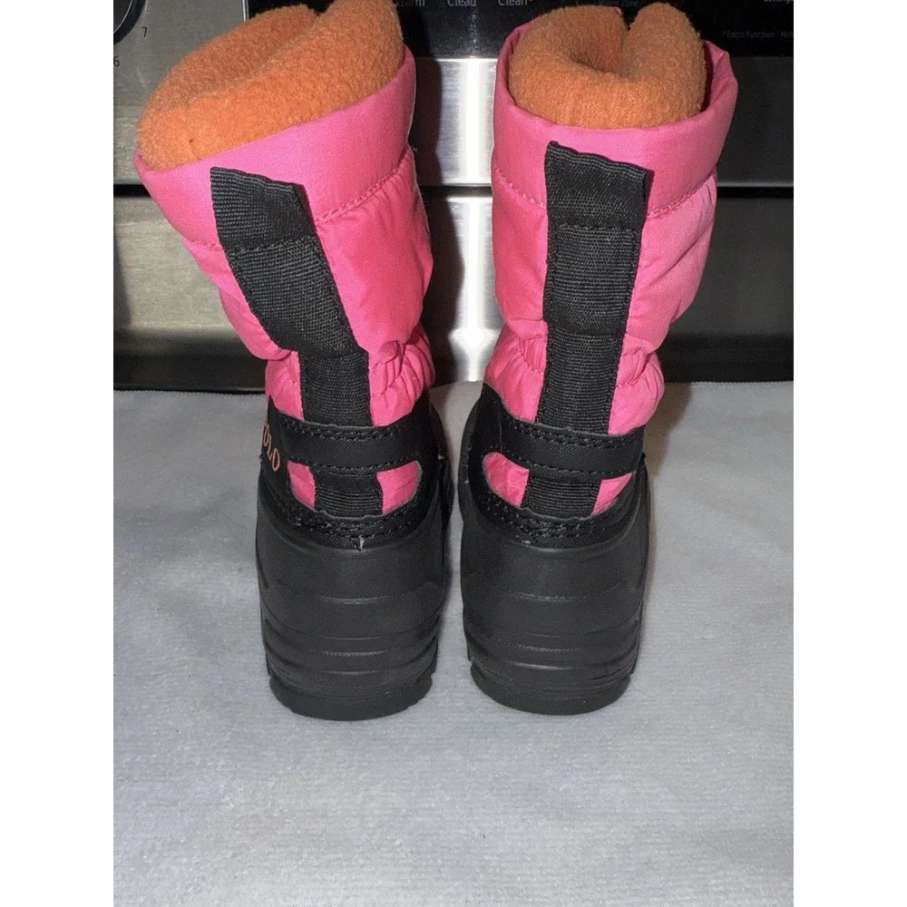 Polo Ralph Lauren Snow‎ Boots Girl Toddler Size 5 Pink
